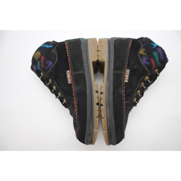 Tecnica Black Ankle Boots with Colorful Pattern - Picture 8 of 9